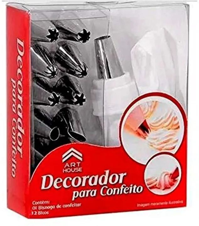 Cakeware 15 Piece Cake Decorating Set Frosting Icing Piping Bag Tips With Steel Nozzles